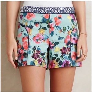 Cotton Floral Shorts